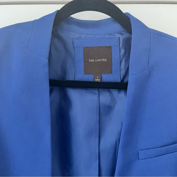The Limited blue blazer S - Picture 2 of 8